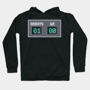 Gravity Fractured Broken Wrist Get Well Gift Hoodie